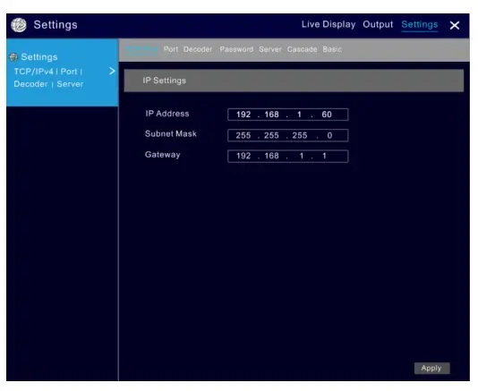COMELIT-TD-2304 4-Channel-Professional-Decoder-5