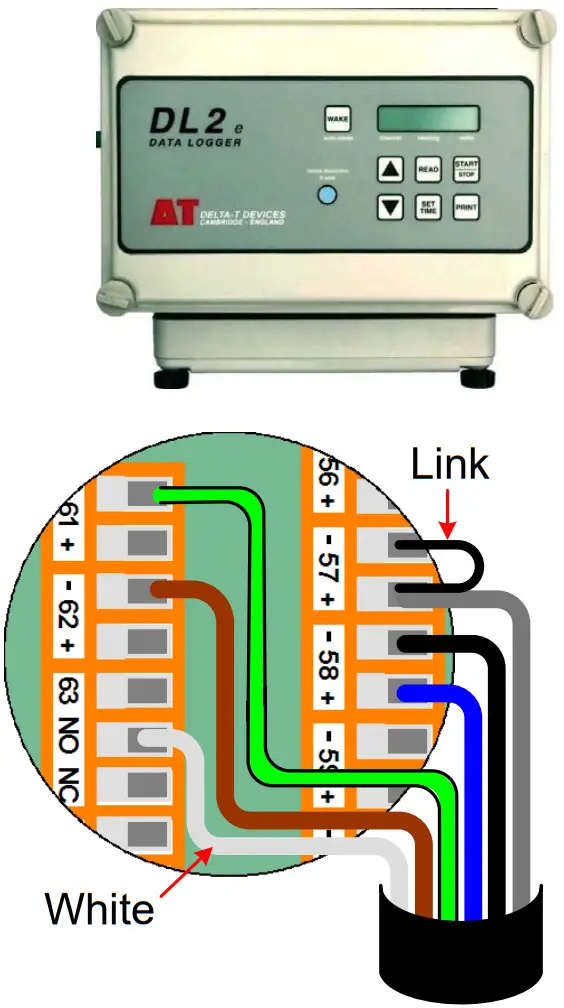 Delta T ML3 ThetaProbe Soil Moisture and Temperature Sensor - DL2e logger