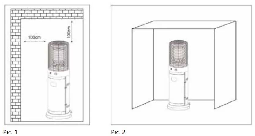 Qlima PGC 3009 Heater - fig