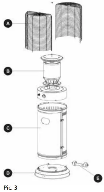 Qlima PGC 3009 Heater - fig1