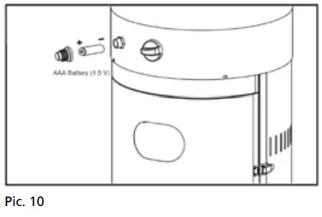 Qlima PGC 3009 Heater - fig10