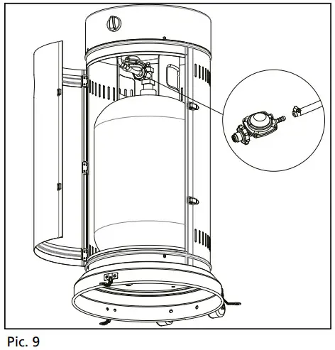 Qlima PGC 3009 Heater - fig9