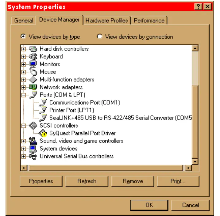 SEALEVEL SeaLINK+485 USB to 1-Port DB9 Serial Interface Adapter fig 4
