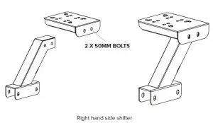 FIG 19 GEAR SHIFTER ASSEMBLY