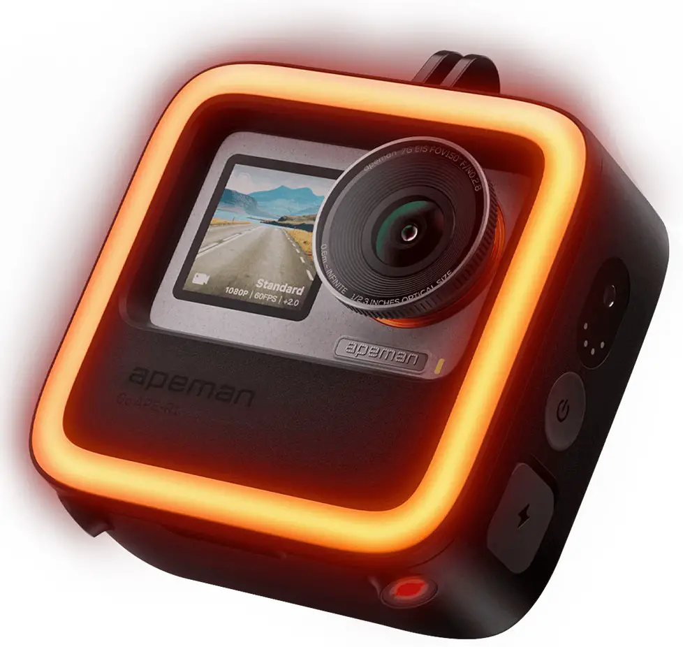 apeman SEEKER R1 All-in-one Cycling Safety Action Camera