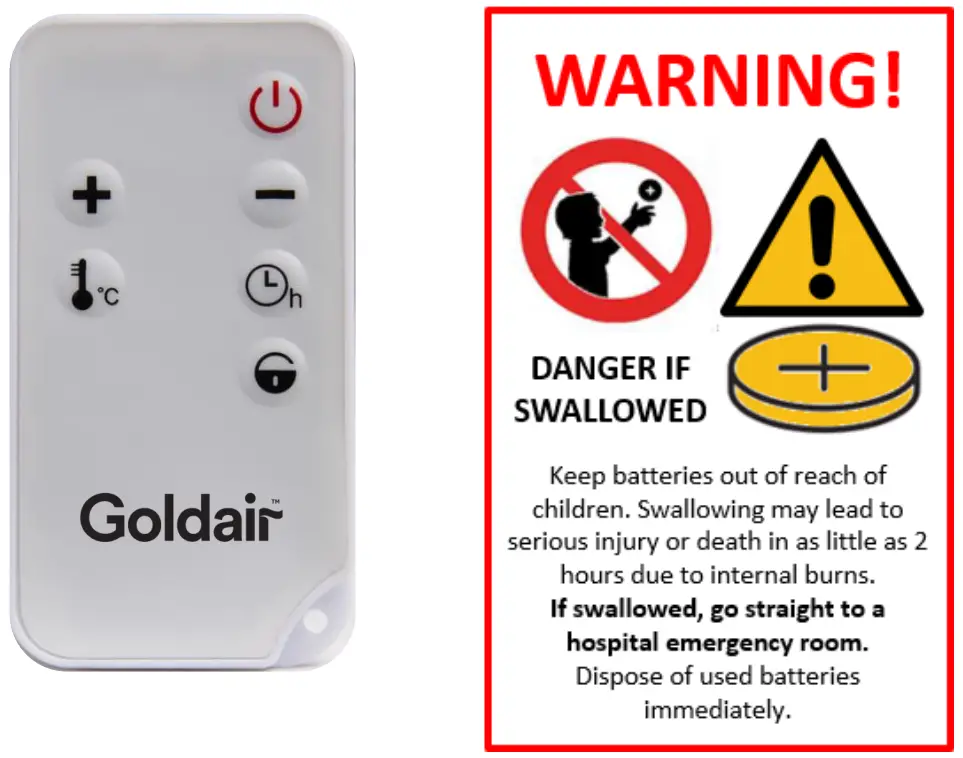 Goldair GMH295 2400W Electronic Micathermic Heater with WiFi - Fig4