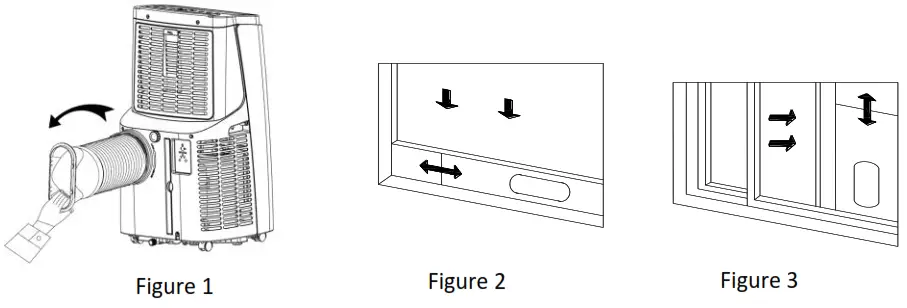 Goldair vGCPAC350 3.5kW Portable Air Conditioner - as shown in Figure 1