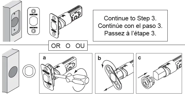 SCHLAGE FB50N B60 Single Cylinder Deadbolt and F51 Keyed Entry Flair Lever Keyed Alike-13