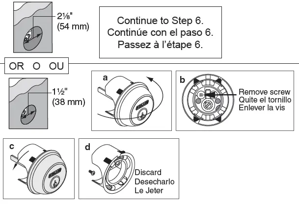 SCHLAGE FB50N B60 Single Cylinder Deadbolt and F51 Keyed Entry Flair Lever Keyed Alike-16