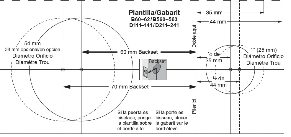 SCHLAGE FB50N B60 Single Cylinder Deadbolt and F51 Keyed Entry Flair Lever Keyed Alike-19