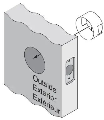 SCHLAGE FB50N B60 Single Cylinder Deadbolt and F51 Keyed Entry Flair Lever Keyed Alike-5