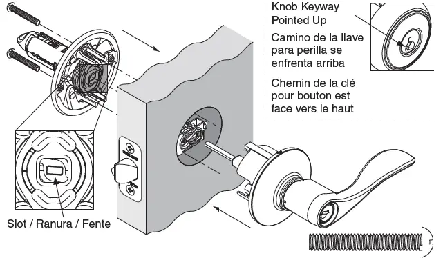 SCHLAGE FB50N B60 Single Cylinder Deadbolt and F51 Keyed Entry Flair Lever Keyed Alike-7