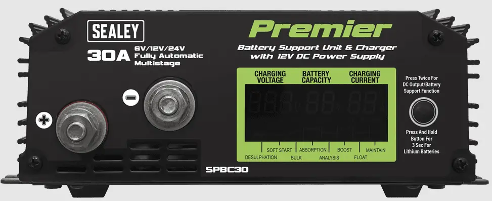 SEALEY-SPBC30-Battery-Support-Unit-and-Charger-product