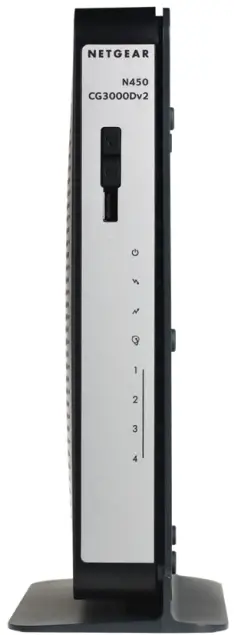 image of Front View of the modem and lights