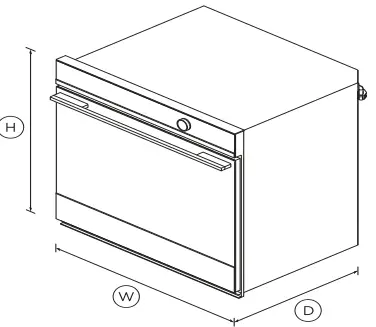 FISHER PAYKEL OB30SDPTDX1 17 Function Selfcleaning Oven-fig2