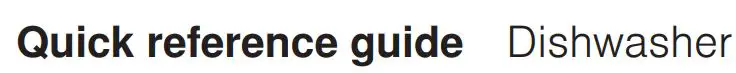 BOSCH SMV2HVX20E 60cm Mountable Dishwasher User Guide