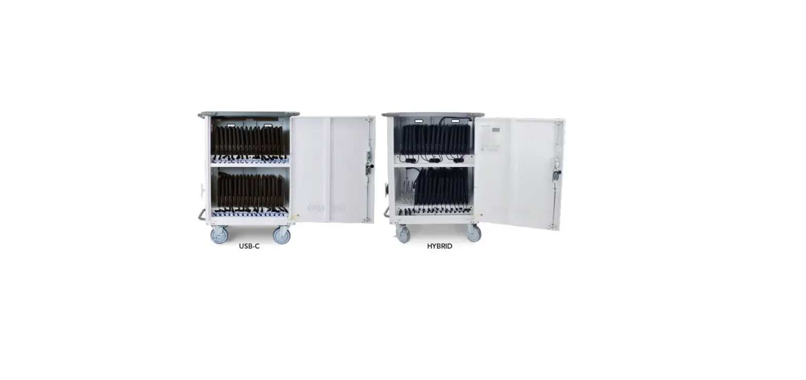 Jar Systems Mc-6xxx Elevate Usb-c Charging Cart User Guide