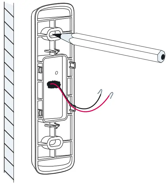 AMCREST Wi-Fi Doorbell - Install the Corner or Wedge Bracket B