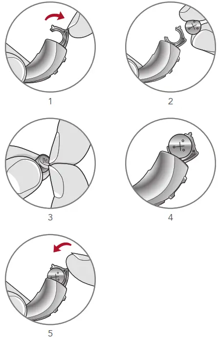 Starkey RIC 312 series MicroRIC Hearing Aid - Batteries