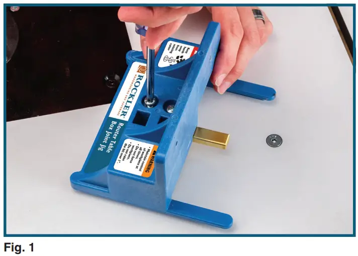 ROCKLER 59032 Router Table Box Joint - fig 2