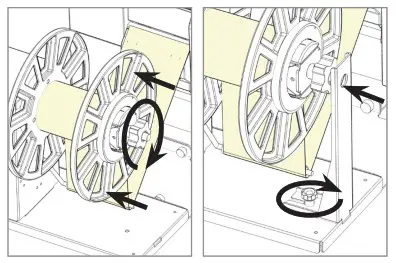 DPR Label Unwinder for EPSON C600A - INSTALLATION 11