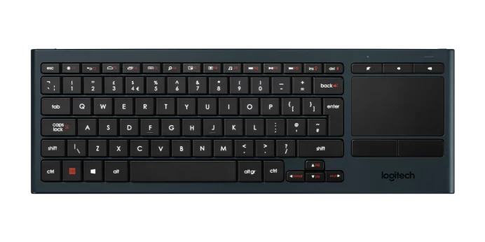 Logitech K830 Illuminated Tv Wireless Touch Keyboard User Manual