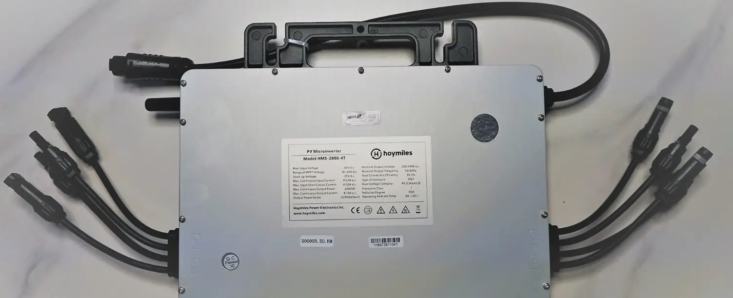 Hoymiles Hms-2000c-4t-na Series Microinverter Installation Guide Hoymiles Hms-2000c-4t-na Series Microinverter Installation Guide
