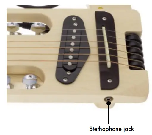 DELUX Traveler Guitar Pro Series - STETHOPHONE