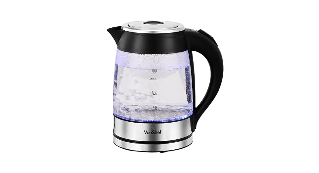 Vonshef 2000154 Glass Kettle Instruction Manual Vonshef 2000154 Glass Kettle Instruction Manual