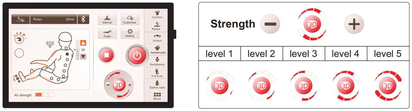 MassaMAX MT336 Massage Chair - FIG 22