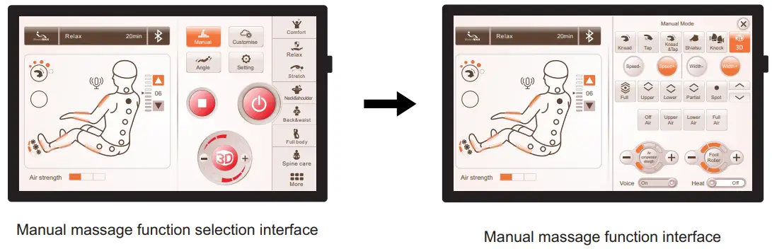 MassaMAX MT336 Massage Chair - FIG 25