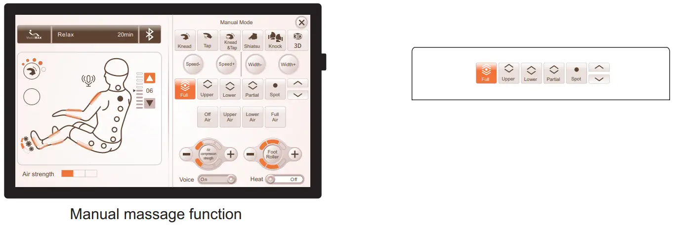 MassaMAX MT336 Massage Chair - FIG 27