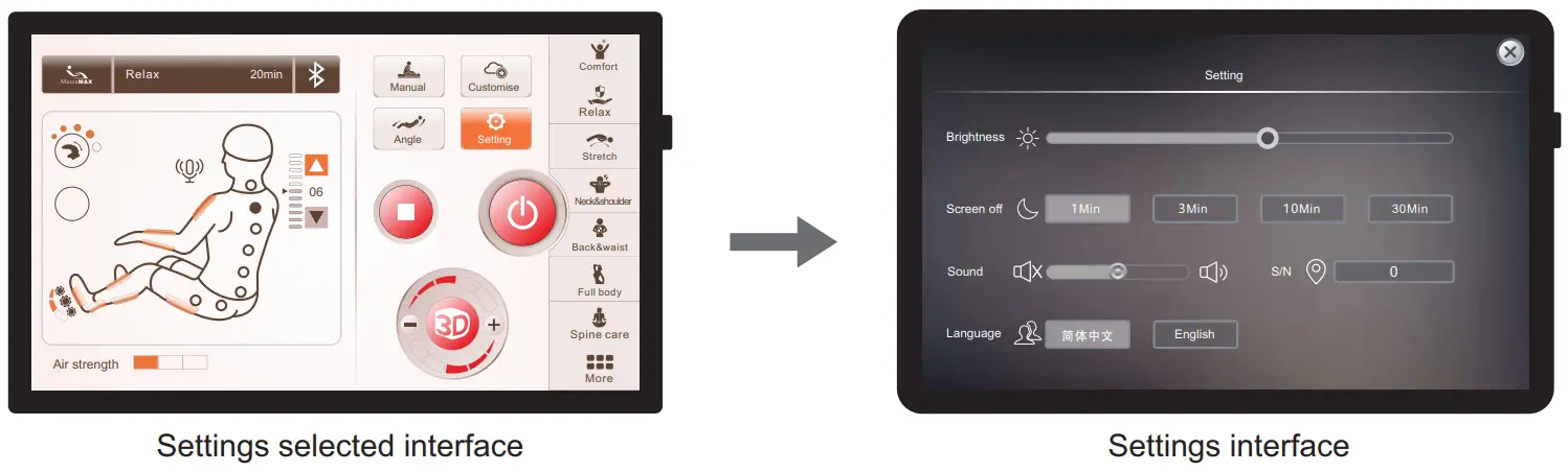 MassaMAX MT336 Massage Chair - FIG 46