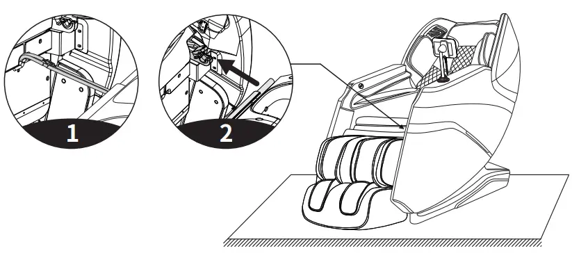 MassaMAX MT336 Massage Chair - FIG 53