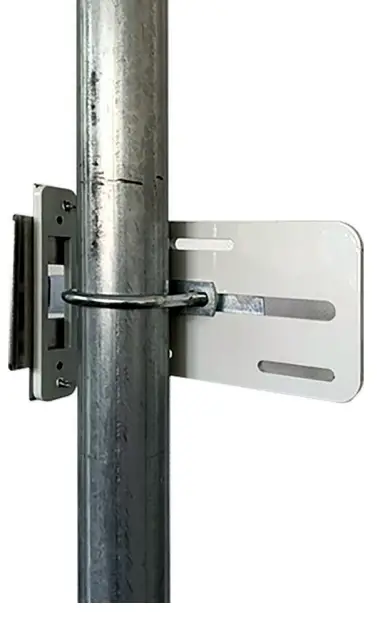 GateSolutions CL610 BS Adjustable Strike Bracket -