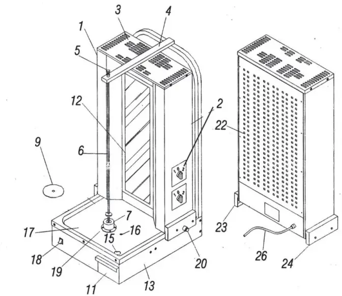 REMTA-SD-MA-Series-Commercial-Electrical-Doner-SHAWARMA-Machine-fig2