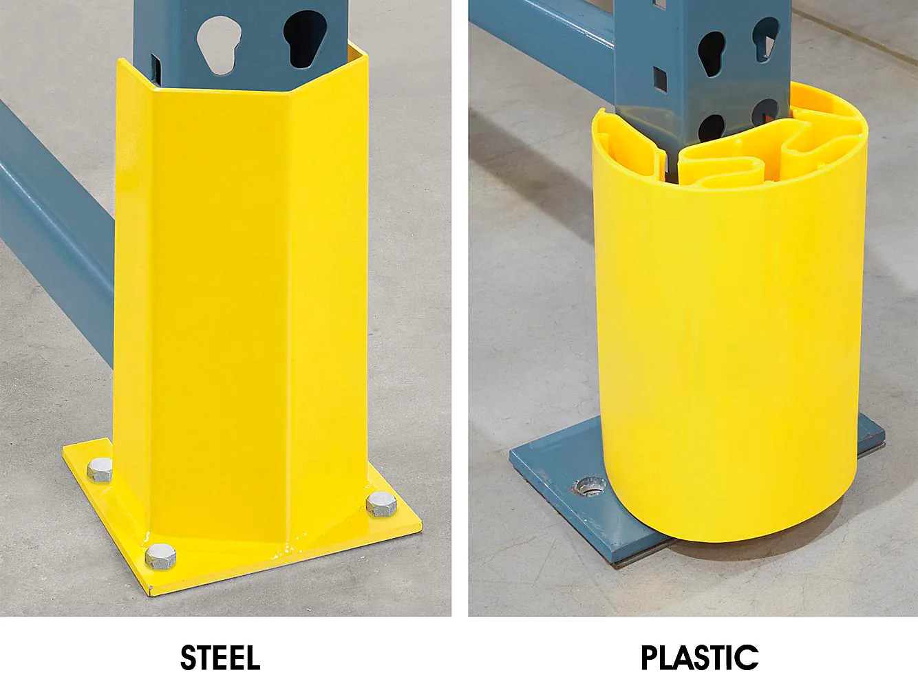 Uline H-4078 Plastic Rack Protector Installation Guide