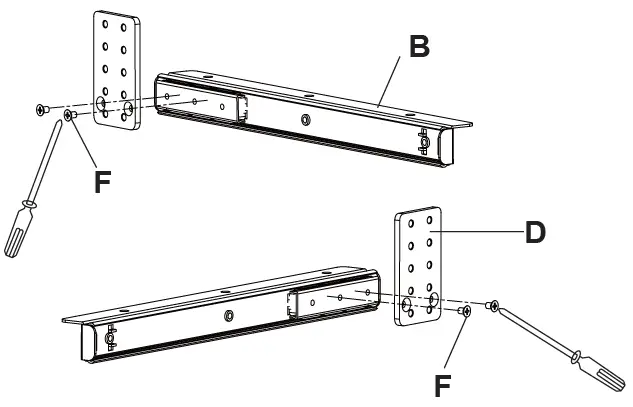 VIVO-MOUNT-KB05HW-White-Clamp-On-Height-Adjustable-Keyboard-Tray-fig-3