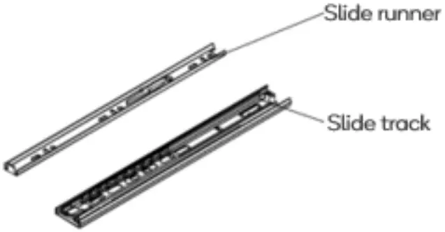 Slide runner and slide track