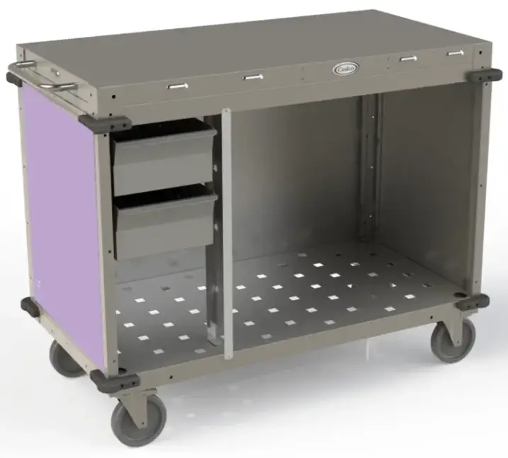 Cadco CBC-PHRX-L7 Mobile Demo Sampling Cart