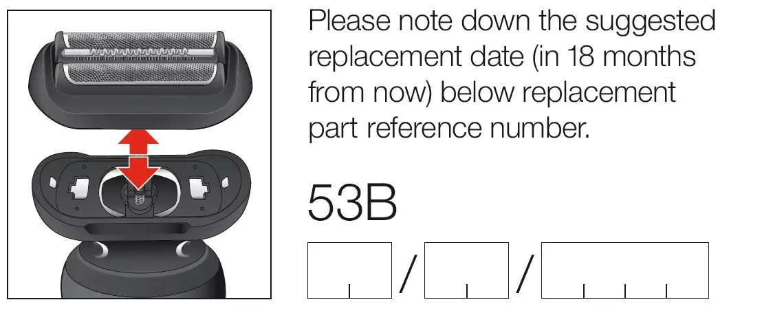 51R1000S Wet and Dry Men's Shaver Instruction fig 28