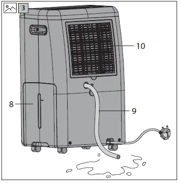SHARP UD-P16U-W Dehumidifier-3
