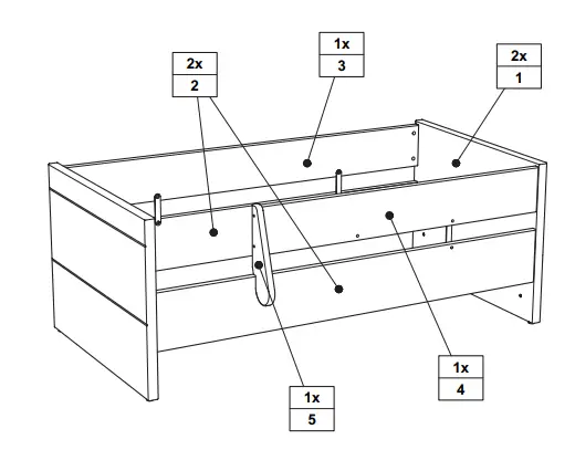 OTTO 219 9704 Children s Bed-fig3