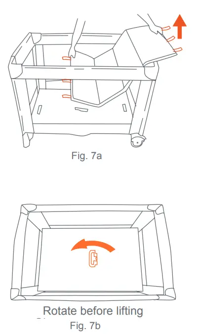 babytrend RC81D43B Trend Plus Nursery Center - fig 10