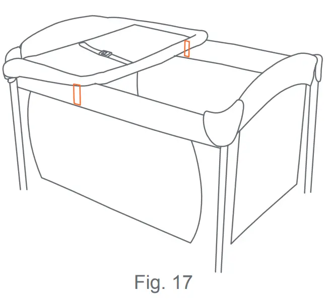 babytrend RC81D43B Trend Plus Nursery Center - fig 29