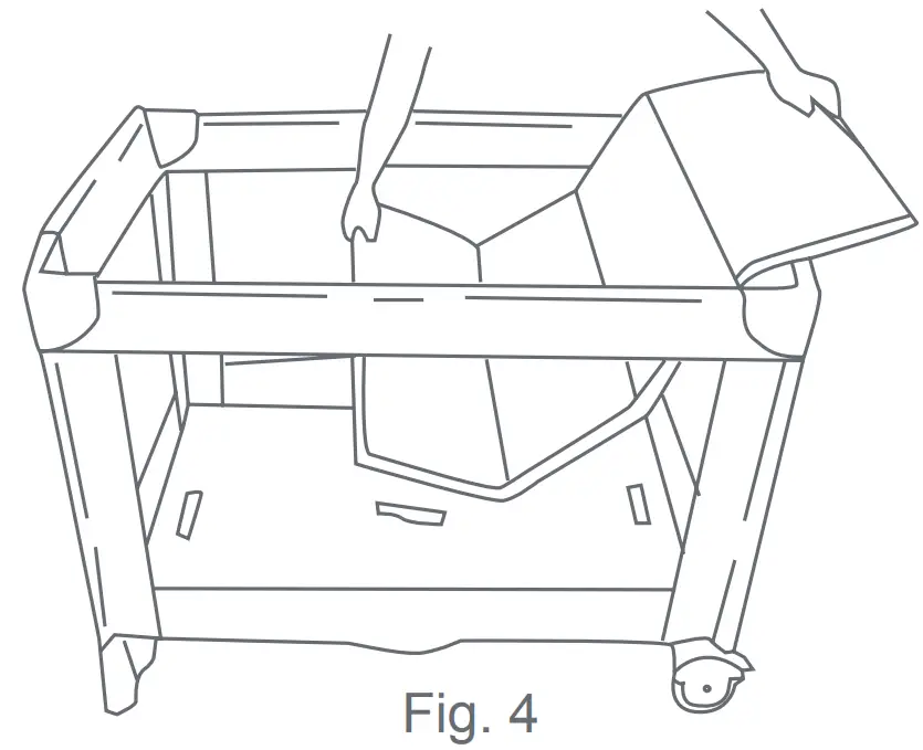 babytrend RC81D43B Trend Plus Nursery Center - fig 6