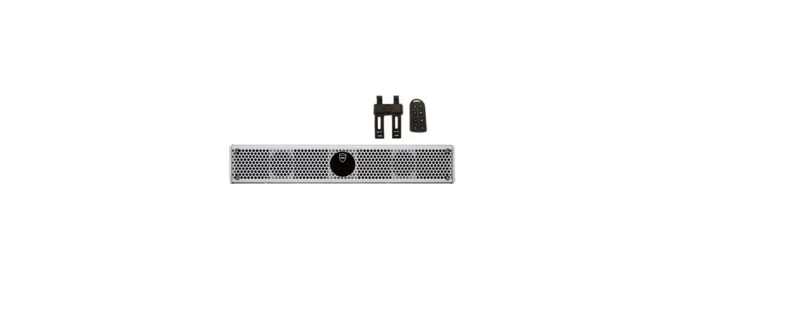 Wet Sounds Stealth 6 Amplified Soundbar With Remote User Manual