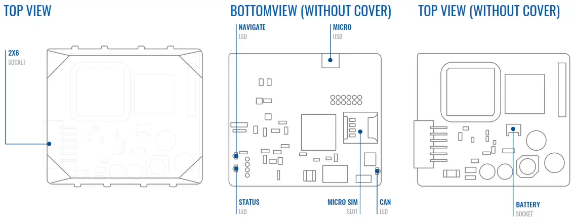TELTONIKA FMB150 Bluetooth Tracker - Figure 1