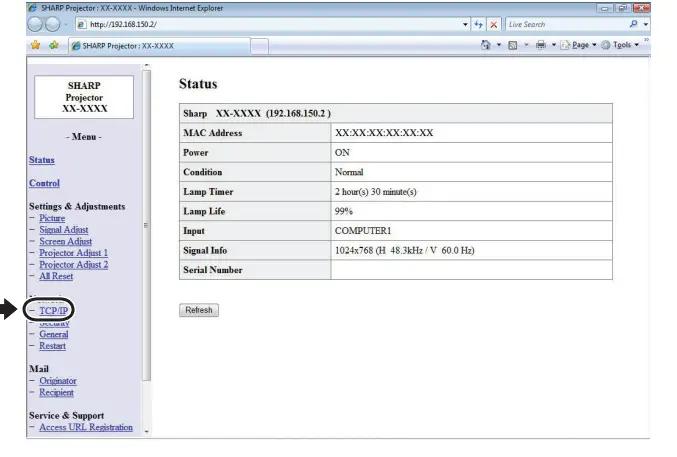 Sharp PG-D3510X L DLP Projector-20