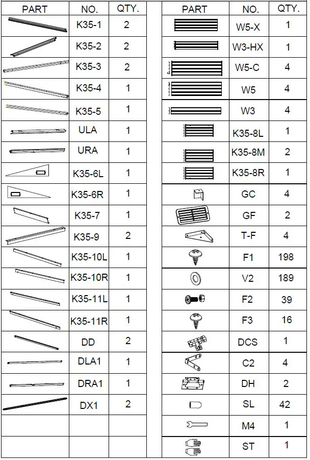 J T TSS001-N001-0 3x5 FT Storage Shed-2